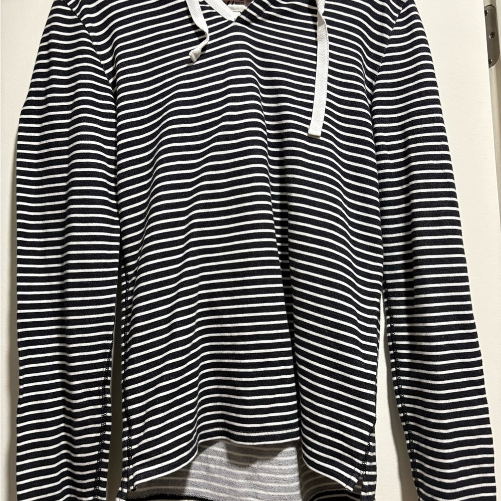 1971 Russ Black and White Striped With Hood